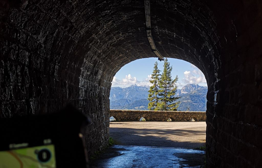Tunnelblick im Friaul.